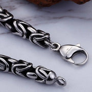 Gothic Style Silver Color Skull Chain Bracelet for Men Rock Party Jewelry Biker Bracelet Gift