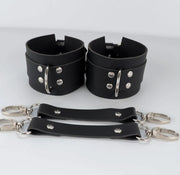 European Punk Lady Leather Non Mainstream Binding Hand Baked Bracelet Punk Gothic Creative Trend Bondage Bracelet