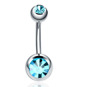 1PC/Lot Surgical Steel Belly Bar Piercings Navel Earrings Gemed Goth Belly Button Rings Piercing Ombligo Sexy Body Jewelry Women