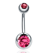 1PC/Lot Surgical Steel Belly Bar Piercings Navel Earrings Gemed Goth Belly Button Rings Piercing Ombligo Sexy Body Jewelry Women