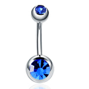 1PC/Lot Surgical Steel Belly Bar Piercings Navel Earrings Gemed Goth Belly Button Rings Piercing Ombligo Sexy Body Jewelry Women