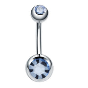 1PC/Lot Surgical Steel Belly Bar Piercings Navel Earrings Gemed Goth Belly Button Rings Piercing Ombligo Sexy Body Jewelry Women