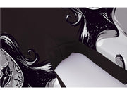 Qickitout New Arrival Women Leggings Sexy Girl With Roses Printed Leggings Gothic Fitness Workout Leggings Mid Waist Pants S-4XL