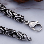 Gothic Style Silver Color Skull Chain Bracelet for Men Rock Party Jewelry Biker Bracelet Gift
