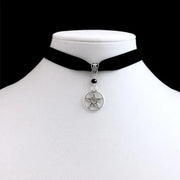 Gothic Pentagram Necklace Grunge Pentacle Wicca Punk Pentagram Statement Jewelry Creative Charm Fashion Women Delicacy Gift Punk