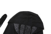 AltGoth Coquette Dark Gothic Sexy Dress Women Vintage Y2k Cyberpunk See Through Cut Out Split High Waist Knitted Hooded Dress
