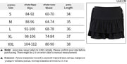 Black Women Punk High Waisted Goth Skirt Sexy Pleated Mini Skirt with Chain E Girl Lace-Up Tie PU Leather Corset Y2K Crop Tops