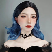 Gothic Black Lace Velvet Thorn Necklace for Women Fashion Punk Choker Necklace Halloween Party Chokers Necklaces Jewelry Gifts