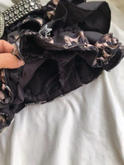 Punk Skirt Cross Woman Clothing Short Dress Goth 90s Y2K Kawaii Vintage Japan Harajuku Ball Gown Grunge Fashion Summer Hot Girl