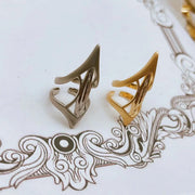 Gothic Unisex Cyber Punk Ring for Women Man Copper Metal Jewelry Hip-Hop Rock Party Street Rings Accessories Handmade Gift