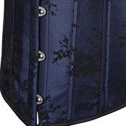 Gothic Women Off Shoulder Corset with Lace Sleeves Elegant Victorian Showgirl Party Costume Sexy Plus Size Corsets