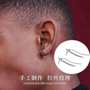 Gothic Full Skull Hoop Earrings Ghost Head Hypoallergenic Earrings Men\'s Cool Punk Rock Trend Jewelry