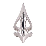 Gothic Unisex Cyber Punk Ring for Women Man Copper Metal Jewelry Hip-Hop Rock Party Street Rings Accessories Handmade Gift