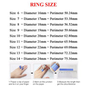 Gothic Ring for Men's Fashion Trend Punk Rock  Accessories Jewelry Gift