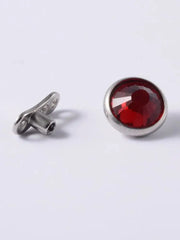 Surgical Steel Surface Piercing Dermal Anchor Microdermals Piercing CZ Perforation Accessories Micro Skin Diver Piercing Jewelry