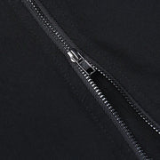 Y2k Skirt Dark Double Zipper Bag Hip Split Gothic Design Tight Skirt Harajuku Black Gothic Bag Hip Skirt Kawaii Vintage