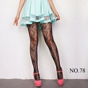 Woman Girls Gothic Cartoon Fishnet Stockings Snake Kuromies Skull Socks Mesh Tights Panties Lolita Plus Size Pantyhose Leggings