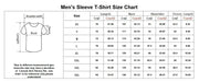 Men's Loose T-shirt with Gothic Back Print Pattern, Black and White Soft Round Neck, Street Style Casual Short-sleeved
