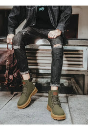 Classic Design Walking Women Boots for Men Outdoor Boots Luxury Brands Men's Ankle Boots Winter New High Top Casual Shoes