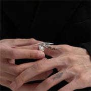 Multipurpose Gothic Styles Patchwork Shaped Rings Decoration for Men and Women Trendy Jewelry Special Gifts Daily Use