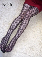 Woman Girls Gothic Cartoon Fishnet Stockings Snake Kuromies Skull Socks Mesh Tights Panties Lolita Plus Size Pantyhose Leggings
