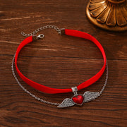 Gothic Style Choker Necklace For Women Personalized Lace Rose Blossom Neck Chain Niche Lolita Neck Accessory Halloween Jewelries