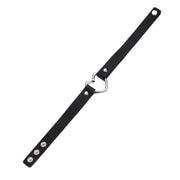 Gothic Rock Punk Short Necklace For Man Women Choker Bar Party Hip Hop Hippie Clavicle Chain Leather Dark Heart Vintage Jewelry