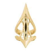 Gothic Unisex Cyber Punk Ring for Women Man Copper Metal Jewelry Hip-Hop Rock Party Street Rings Accessories Handmade Gift