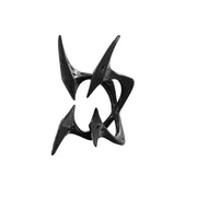 Gothic Punk Claw Cosplay Ring Unisex Alloy Opening Adjustable Rings Hip-pop Jewelry Halloween Party Accessories Prop Gift