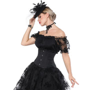 Gothic Corsets and Bustiers Steampunk Corset Top Short Torso Corset Hourglass Curve Shaper Modeling Strap Slimming Waist Trainer