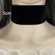 Gothic Style Black Velvet Choker Necklaces Rope Women Tattoo Necklace Neck Decoration Short Chocker Jewelry On The Neck Collar
