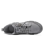 Hiking Boots For Men Autumn High Top Camouflage Desert Casual Flats Mens Boot Breathable Non Slip Work Shoes Zapatillas Hombre