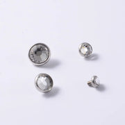 Surgical Steel Surface Piercing Dermal Anchor Microdermals Piercing CZ Perforation Accessories Micro Skin Diver Piercing Jewelry