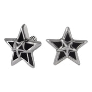 1PC Punk Gothic Labret Surgical Steel Ear Lip Studs Tragus Helix Cartilage Lobe Earrings Women Man Body Piercing Jewelry