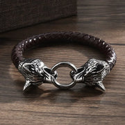 Gothic Style Silver Color Skull Chain Bracelet for Men Rock Party Jewelry Biker Bracelet Gift