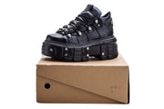 New Arrival Dark Gothic Dad Shoes | Heavy - Metal Punk Thick - Soled Women's Boots