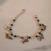 Gothic Bat Charm Bracelet - Goth Jewelry Unisex