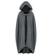 Winter Cloak Hooded Trench Coat Women Gothic Cape Women Trench Coat Open Front Cardigan Jacket Coat Cape Cloak Poncho Plus