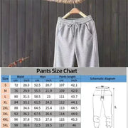 Men's Loose Gothic Dark Style Outdoor Casual Sport Leggings – The Ultimate Choice for Campus Fashion Pairing Trousers