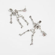 💕Gothic Skeleton Pendant Earrings,Halloween Vintage Personality Unique Earrings