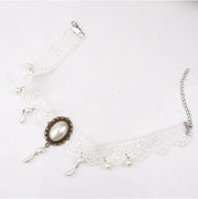 Neo-Gothic Black Sexy Lace Chokers Necklace for Women Fashion Retro Clavicle Chain Halloween Collar Y2K Decoration Jewelry Gifts