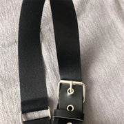 Corset Belt U Leather Harness Top Wide Waistband Street Style Punk Belt Chest Corset Leather Adjustable Gothic Suspender Female