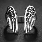 Gothic Teeth Vampire Ring For Men Women Retro Creative Hiphop Half Face Skull Mask Rings Punk Party Jewelry