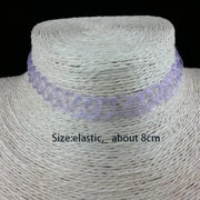 Goth Black Velvet Choker Necklaces Gothic Style Rope Women Neck Decoration 2025 Chocker Jewelry On The Neck Collar For Girl Kpop