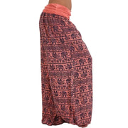 Women's Personality GeometricCasual Loose Printed Pants Comfortable Casual Women's Wide Leg Haren Pants Pants