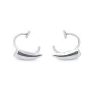 Stainless Steel Gothic Sharp Teeth Lip Clip for Women Men Punk Non Piercing Fake Body Piercing Halloween Jewelry Accessories