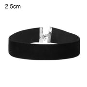 Goth Black Velvet Choker Necklaces Gothic Style Rope Women Neck Decoration 2025 Chocker Jewelry On The Neck Collar For Girl Kpop