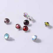 Surgical Steel Surface Piercing Dermal Anchor Microdermals Piercing CZ Perforation Accessories Micro Skin Diver Piercing Jewelry