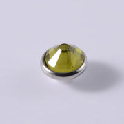 Surgical Steel Surface Piercing Dermal Anchor Microdermals Piercing CZ Perforation Accessories Micro Skin Diver Piercing Jewelry