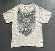 2000s Gothic T shirt Suffering Skeleton Print Top Y2K Angel Hip Hop Harajuku Street Plus Size Loose T shirt Fashion Clothing
